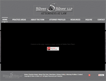 Tablet Screenshot of lawsilver.com